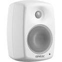 Genelec 4020CWM Studio Monitor 4 inch LF/ 50W & .75 inch HF/ 50W 3-pin Euroblock Connector Input - Mystic White Finish