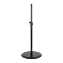 Photo of Genelec 8000-409BB Floor Stand for Various Speaker Models - 37.4 - 56.3 inches - 77.16 Pound Weight Capacity - Black