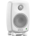 Photo of Genelec 8010AW 3 Inch LF/12W and HF/12W Active Studio Monitor with ISS Power Management - White Finish