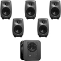 Genelec 8030.LSE Power Pak Plus 5.1 System with (5) 8030CPs and (1) 7360 Subwoofer - Producer Finish