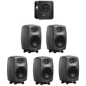 Genelec 8030 LSE Broadcast Pak 5.1 Speaker System - Five 8030CPs & One 7050CPM Subwoofer - Producer Finish