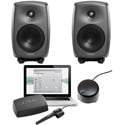 Genelec 8330 Stereo SAM with (2) 8330As & GLM V2.0 User Kit with Volume Control