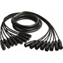 Mogami GOLD-8-XLR-XLR05 8 Channel XLR Male to XLR Female Audio Snake Cable - 5 Foot
