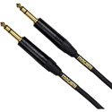 Photo of Mogami GOLD TRS-TRS-06 TRS to TRS Black with Gold Contact - 6 Foot