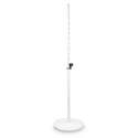 Gravity Stands GR-GSSPWBSET1W GRAVITY Loudspeaker Stand with Base and Cast Iron Weight Plate - White