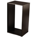 Photo of Gator GR-STUDIO-16U Black Oak Laminate MDF 16RU Studio Rack