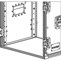 Grundorf RRR18 Rear Rack Rail Option - Factory-Installed 18 Space Rear Rack Rails - Pair