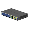 NetGear GS516PP-100NAS 16-Port Gigabit PoE+ Compliant Unmanaged Switch