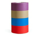 MicroGaffer Color GT-89AB 1-Inch x 8-Yard Gaffer Tape 4-Roll Multi-Pack