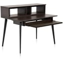 Gator Frameworks GFW-ELITEDESK Elite Furniture Series Main Desk - Dark Walnut Brown