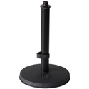 Gator Frameworks GFW-MIC-0600 Desktop Mic Stand with 6 Inch Round Base and 9 Inch Fixed Height