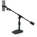 Gator Frameworks GFW-MIC-0822 Telescoping Boom Mic Stand for Desktop - Podcasting - Bass Drum & Amps