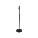 Gator Frameworks GFW-MIC-1001 Frameworks Roundbase Mic Stand With Deluxe One Handed Clutch And 10 Inch Base