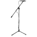 Gator Frameworks MIC-1500 Compact Fixed Boom Mic Stand with Tripod Base