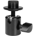 Gator Frameworks GFW-MIC-BALLHEAD-MT Ball-and-Socket Head Mic Adapter with Fine Tune Angle Adjustment