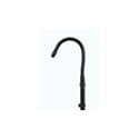 Gator Frameworks GFW-MIC-GN13 13 Inch Solid Steel Gooseneck with Black Finish