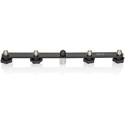 Photo of Gator Frameworks GFWMIC1TO4 Quad Microphone Mount Adapter Bar