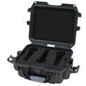 Photo of Gator GM-06-MIC-WP Waterproof Injection Molded Case with Foam Insert for 6 Handheld Mics - Black