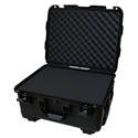 Gator Cases GU-2015-10-WPDF Black Injection Molded Case  20.5 x 15.3 x 10.1 Inch - Diced Foam - Pullout Handle
