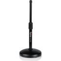 Gator GFW-MIC-0501 Desktop Microphone Stand with Round Weighted Base & Adjustable Height