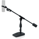 Gator Frameworks MIC-0822 Telescoping Boom Mic Stand for Desktop - Podcasting/Voiceover - Bass Drum & Amps