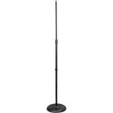 Photo of Gator RI-MICRB10 Rok-It Tubular Microphone Stand with 10 Inch Round Base & Easy-Twist Clutch Height Adjustment