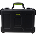 Shure by Gator Molded Plastic Mic Case with TSA Accepted Latches - Carrys up to 30 Wired Mics