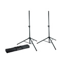 Gator Frameworks GFW-SPK-2000SET Pair of GFW-SPK-2000 Lightweight Aluminum Tripod Speaker Stands with a Carry Bag