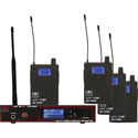 Photo of Galaxy Audio AS-1100-4 Four Person In Ear Personal Wireless Monitoring System Code D 584-607 MHz