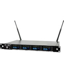 Galaxy Audio DHXR4N DHX Four Channel Wireless Receiver - Code N (518 - 542 MHz)