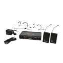 Galaxy Audio EDXR-38 Headworn Wireless Microphone System - Frequency Range 584-607 MHz