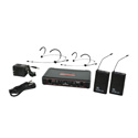 Photo of Galaxy Audio EDXR-38 Headworn Wireless Microphone System - Frequency Range 584-607 MHz