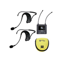 Galaxy Audio EVO-PEED4 w/ Two EVO-E Headworn Mics & One EVO-PREC Rx System -  Freq D4 - 550.200 - 564.900MHz
