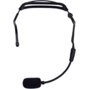 Photo of Galaxy Audio H2O7-BK-AT Heavy Duty Headworn Microphone w/ Detachable Audio Technica Cable w/ HIROSE cW Connector - Black