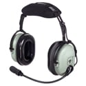 David Clark H8532 Pro Audio Headset Mic with 4-pin Female XLR Connector and M-2H Dynamic Mic - 5 Foot Cord