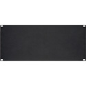 Photo of Middle Atlantic HBL6 6RU Flat Blank Rack Panel / Black Brushed and Anodized Aluminum