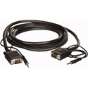 Photo of Connectronics Packaged Combo VGA Mini Stereo Male to Male With Stereo Mini Plug 25FT