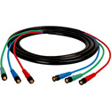 Photo of Laird HD3BNC-10 Canare V3-4CFB RG59 3-Channel Component 3G-SDI BNC Video Snake Cable - 10 Foot