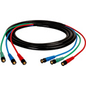 Photo of Laird HD3BNC-25 Canare V3-4CFB RG59 3-Channel Component 3G-SDI BNC Video Snake Cable - 25 Foot