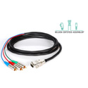 Photo of Laird Neutrik-Rean HDTV 3-Channel RCA Male to VGA Male Cable - 10 Foot