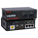 HDMI 3D HDBaseT 5-Play with IR/Serial/Ethernet Single CAT6 100-Meter Extender