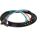 Photo of Laird HD4BNC-10 Canare V5-4CFB RG59 4-Channel - Quad 3G-SDI BNC Video Snake Cable - 10 Foot