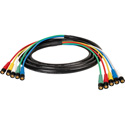 Photo of Laird HD5BNC-100 Canare V5-4CFB RG59 5-Channel 3G-SDI BNC Video Snake Cable - 100 Foot