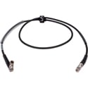 Laird HDBNC12G59-RA Mini RG-59 HD-BNC Right-Angle Male to HD-BNC Male Flexible 75 Ohm 12G-SDI/4K UHD Cable - 10 Foot