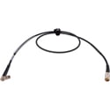 Laird HDBRA12G59-BF Mini RG-59 HD-BNC Right-Angle Male to BNC Female Flexible 75 Ohm 12G-SDI/4K UHD Cable - 10 Foot