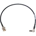 Photo of Laird HDBRA4855-B-03 Belden 4855R Standard BNC Male to Right Angle HD-BNC 4K 12G-SDI Video Patch Cable- 3 Foot