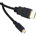 Photo of Micro HDMI Type D Male to HDMI Type A Male Cable 6 Foot