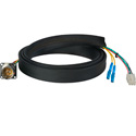 Camplex FCS015A-MR Canare Hybrid Fiber Optic Receptacle Cable SMPTE/ARIB w/ LC - Male 1 Foot