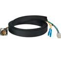 Photo of Camplex HF-FCS01A-MR-LC Canare Hybrid Fiber Optic Receptacle SMPTE/ARIB Cable with LC Connectors - Male - 1 Foot