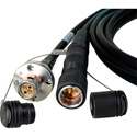Photo of Camplex LEMO FMW-PUW UL Listed CMR SMPTE Fiber Camera Cable - 25 Foot